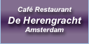 Cafe Restaurant de Herengracht